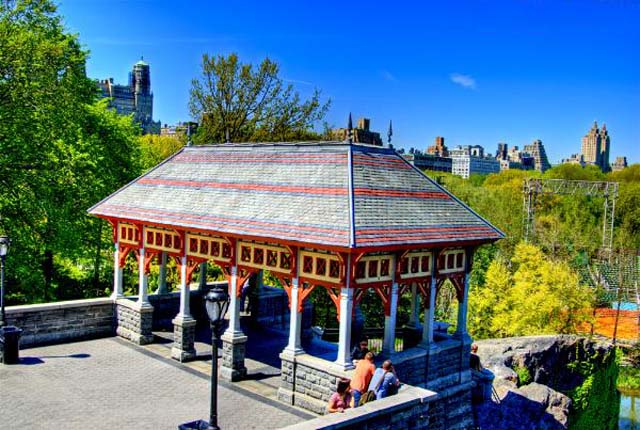 Belvedere Castle wedding ceremony location in Central Park