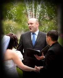 Brooklyn Botanic Garden wedding ceremony