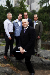 New York City same-sex wedding ceremony