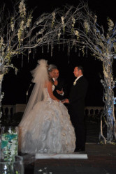 de Seversky Mansion wedding ceremony