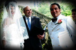 A joyful NY Marriages wedding ceremony