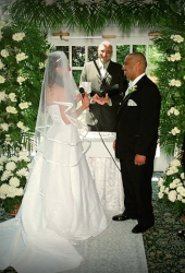 Roslyn wedding ceremony at the Swan Club